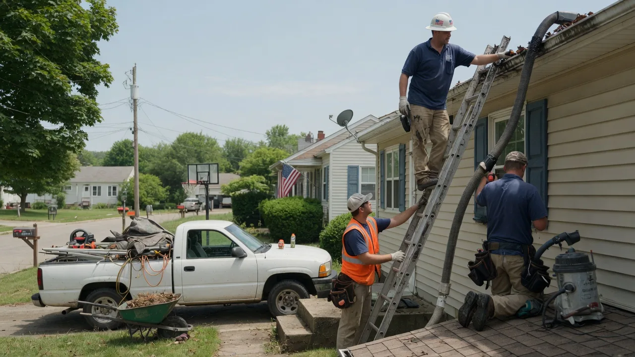 Gutter Installation in Sandoval, IL near me